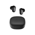 Xiaomi Redmi Buds 6 Play black wireless earbuds with charging case