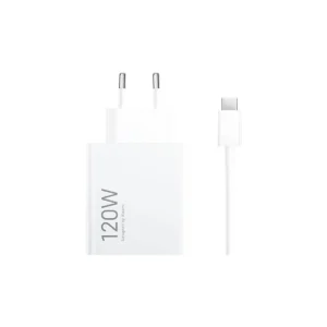 Xiaomi 120W MIJIA GaN fast charger front view with display