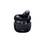 Redmi Buds 6 Lite black wireless earbuds with charging case