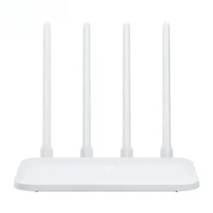 Xiaomi Mi WiFi Router 4C front view with four antennas