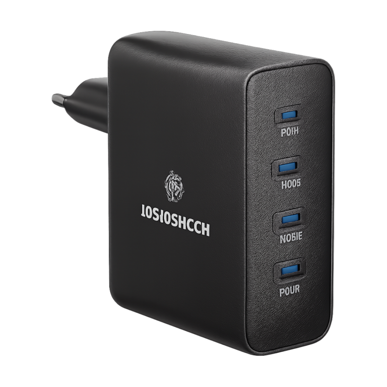 ASOMETECH 100W GaN USB-C Fast Charger front view