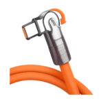 120W 7A USB-C fast charge cable with 180 degree rotating elbow