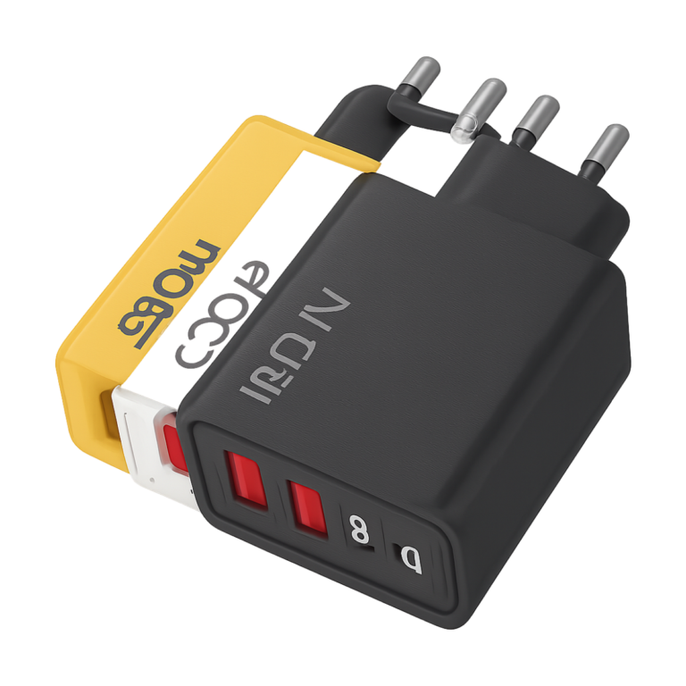 Maerknon 120W fast charging USB-C wall adapter with 4 ports for multiple devices