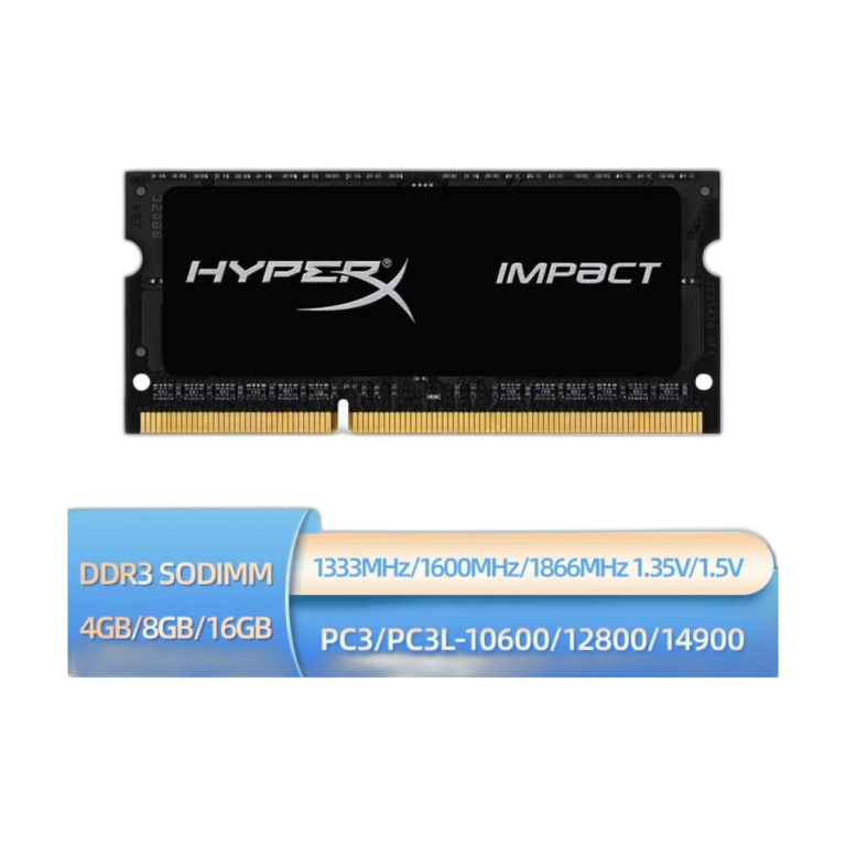 HyperX DDR3 DDR3L 4GB 8GB 1600 1333 1866MHz laptop RAM module
