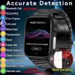 2025 ET570 smartwatch showing health tracking features