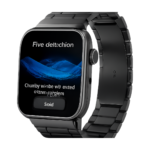 2025 nursing grade health smartwatch with sapphire AMOLED display