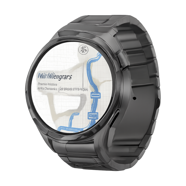 2025 Outdoor GPS Smartwatch with 1.53-inch AMOLED screen front view