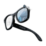 2025 AI smart sunglasses with 8MP camera and Bluetooth connectivity front view