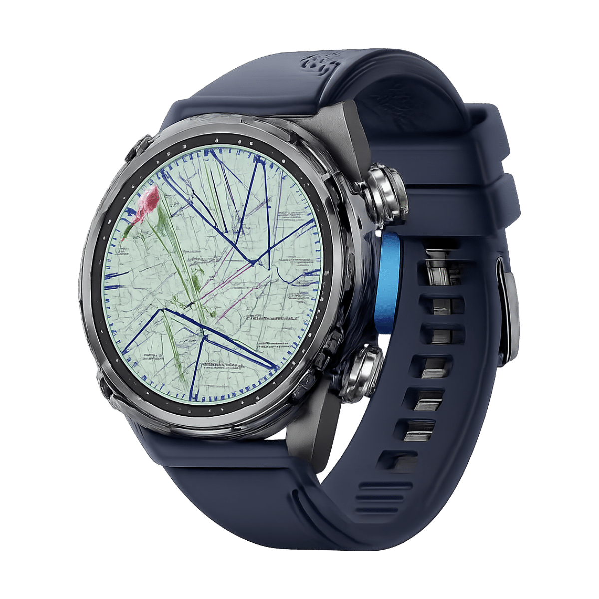 2026 Men GPS New Offline Map Smart Watch 10ATM Waterproof 4GB Route Navigation Clock 1000mAh Battery Outdoors Military Watches-bg-clean 2026 men's GPS smartwatch with offline map and 10ATM waterproof