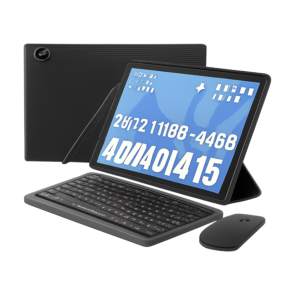 2026 Newest Android 15 Tablet 10 Inch 20GB+64GB Expandable 1TB WidevineL1 GMS 5000mAh Stylus Keyboard Mouse Headphones Case Set-bg-clean 2026 Android 15 10 inch tablet with keyboard, mouse, stylus, headphones, and case set