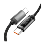 Essager 2m 100W Type-C to Type-C fast charging cable coiled