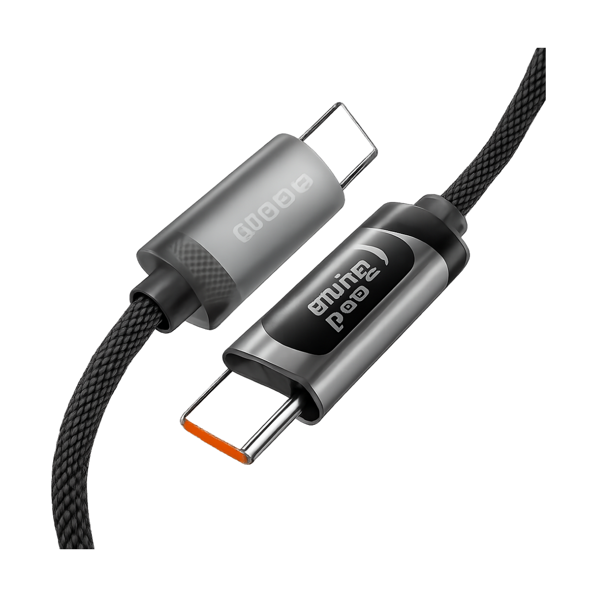 2m Essager 100W Type C To Type C Cable For iPhone 16 15 Samsung Huawei PD Fast Charging For Macbook iPad Digital Dispaly Cable-bg-clean Essager 2m 100W Type-C to Type-C fast charging cable coiled