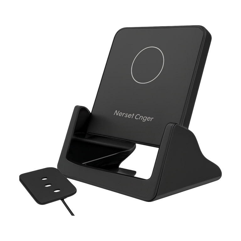 30W wireless charging stand for iPhone and Samsung phones