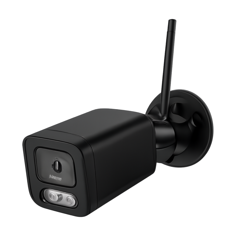 8MP 4K outdoor WiFi IP bullet camera with AI human detection