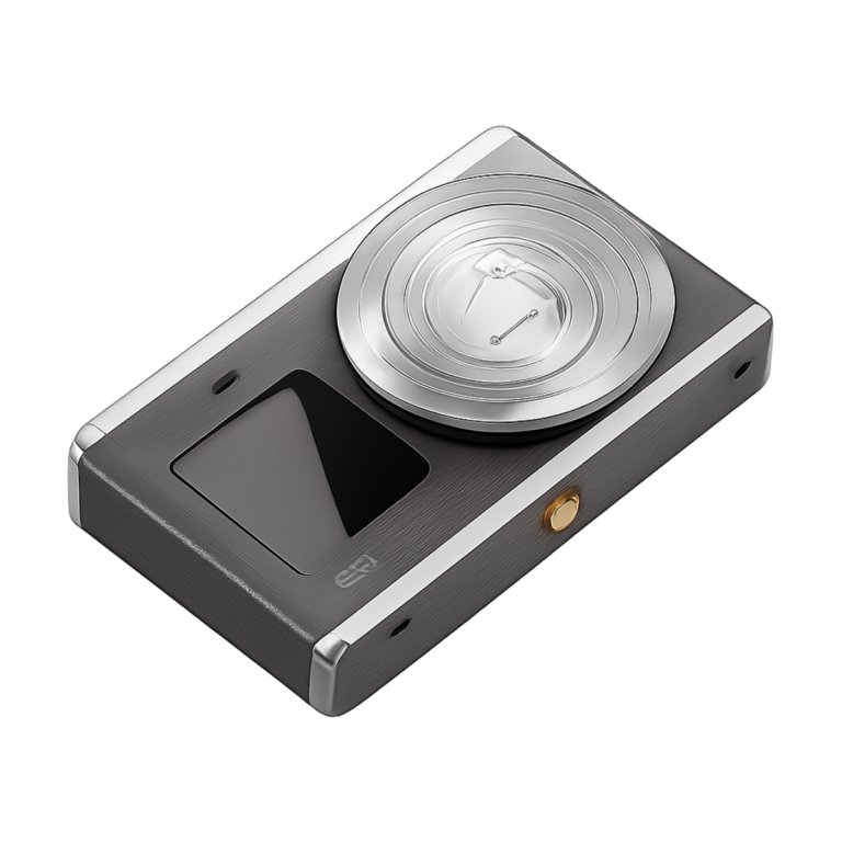 AEVYVKV C23 4K dual screen digital camera front view