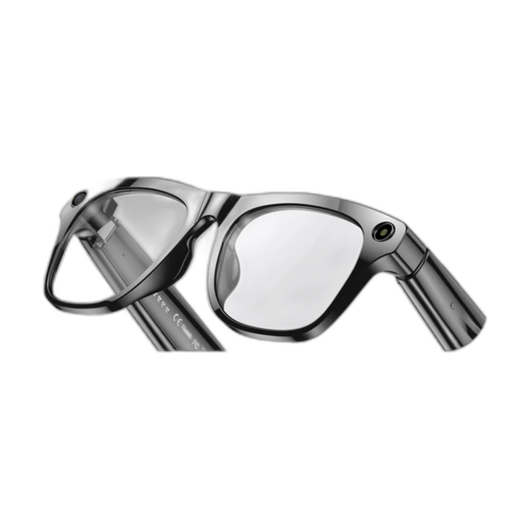 AI Smart 8K Bluetooth sport sunglasses with 100MP camera front view