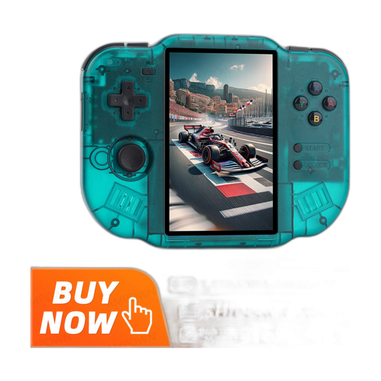 AMPOWN ZERO 40 handheld gaming console front view with 4 inch IPS screen