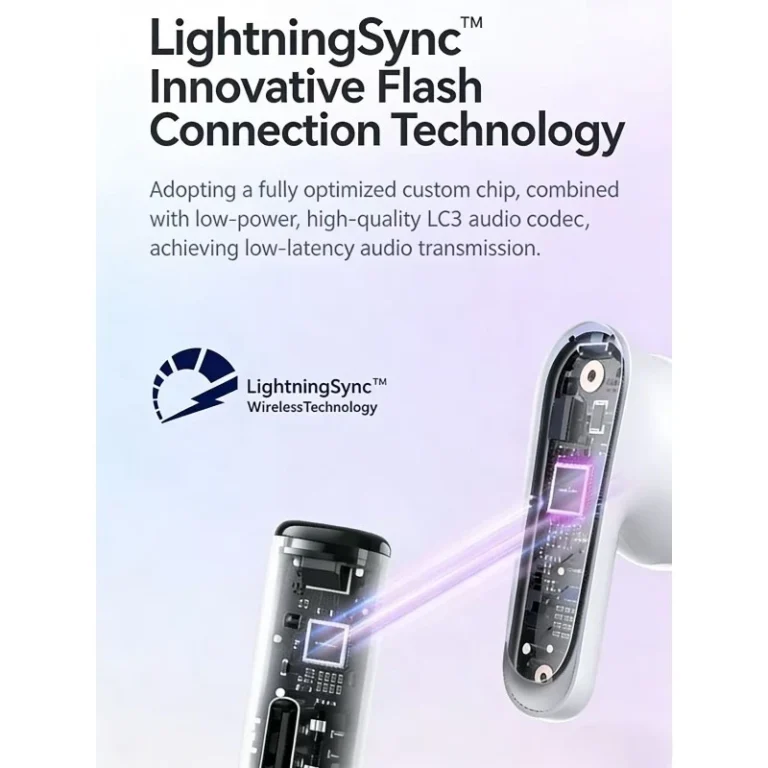 ANKER Soundcore VR P10 low latency Bluetooth earphones side profile