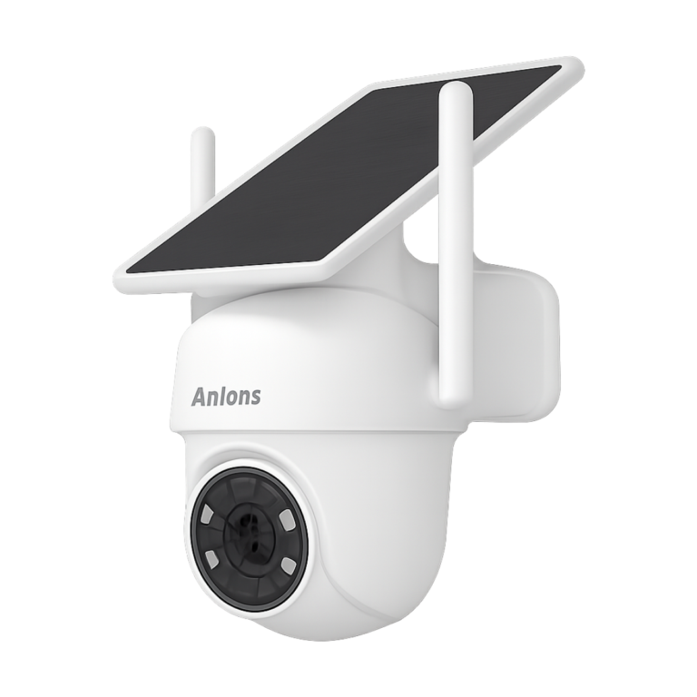 ANRAN 3MP/5MP solar powered outdoor WiFi security camera with PIR detection