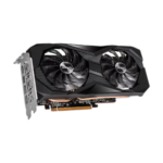 ASROCK Radeon RX 6600XT Challenger D 8GB GDDR6 graphics card front view