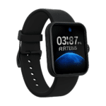Amazfit Bip 3 smartwatch front view showing square LCD touchscreen