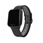 Amazfit Bip U Pro smartwatch angled view with AMOLED display