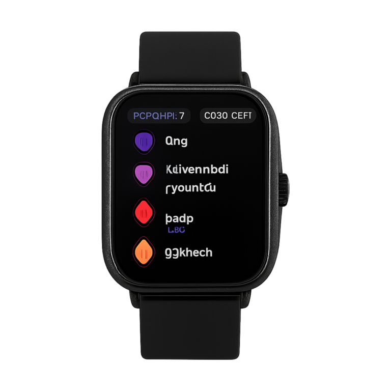 Amazfit GTS 2 smartwatch front view with AMOLED screen