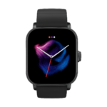 Amazfit GTS 3 smartwatch front view with AMOLED display