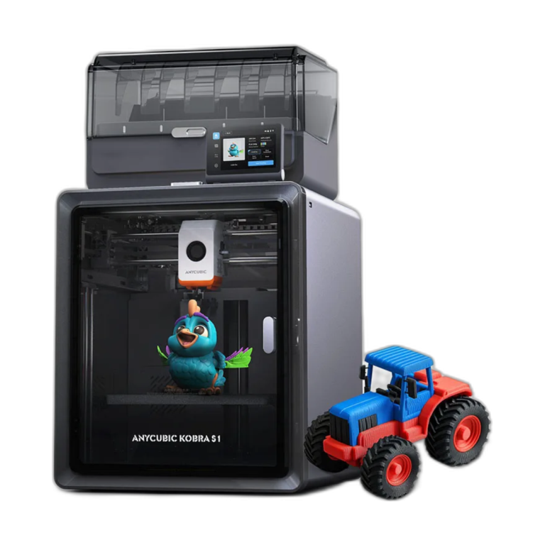 Anycubic Kobra S1 Combo multi-color 3D printer front view