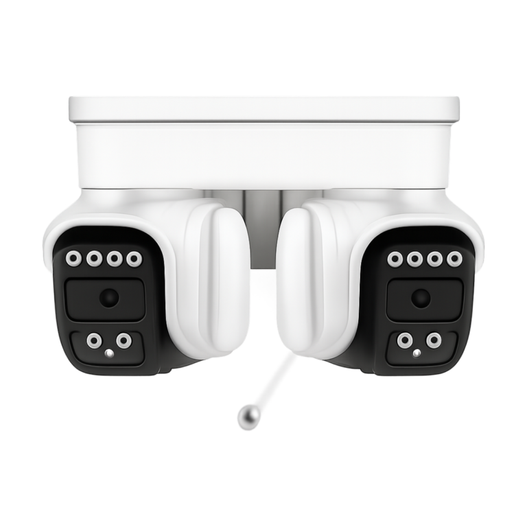 BESDER dual PTZ wifi security camera with dual lenses and 10X zoom