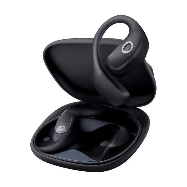 Baseus Eli 2i Fit open-ear true wireless Bluetooth earbuds with ear hooks and IPX5 waterproof design