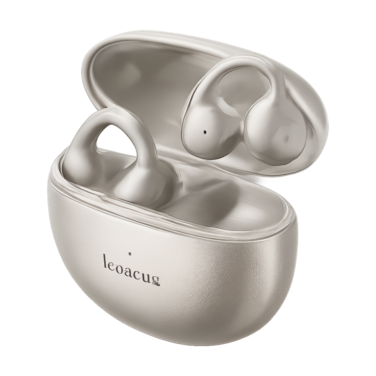 Baseus MC1 Pro Bluetooth 6.0 open-ear clip wireless earbuds with charging case