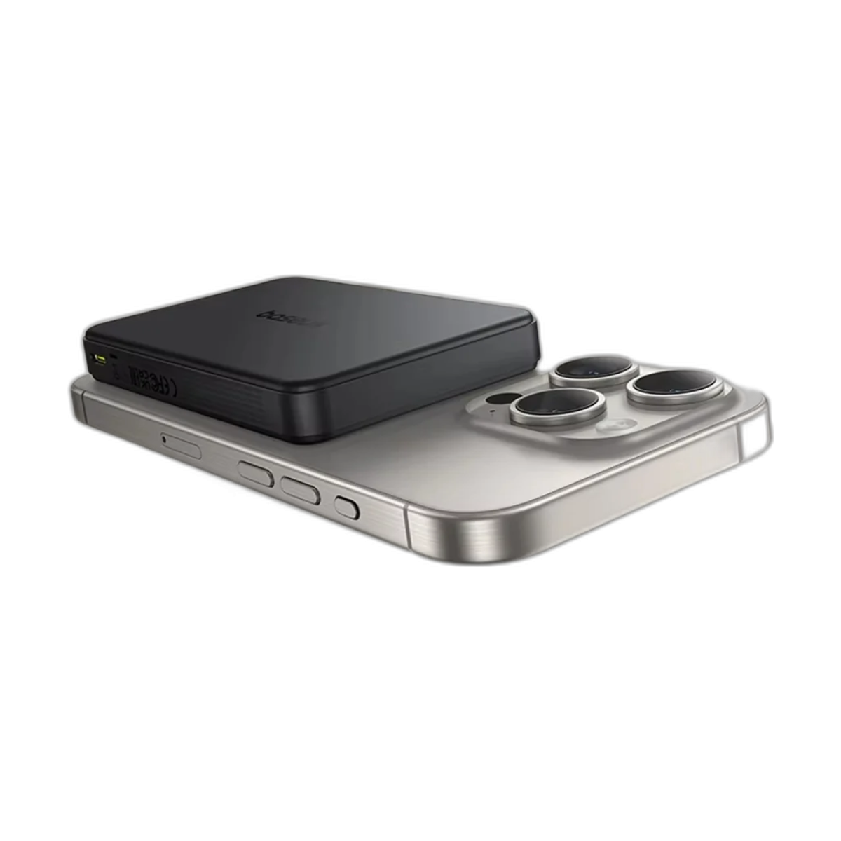 Baseus Magnetic Power Bank 22.5W Type C PowerBank Qi2 15W Wireless Charging External Battery for iPhone 17 16 15 14 13 Pro Max-bg-clean Baseus 22.5W magnetic wireless power bank front view