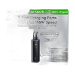 Baseus 145W 20800mAh Power Bank front view with digital display