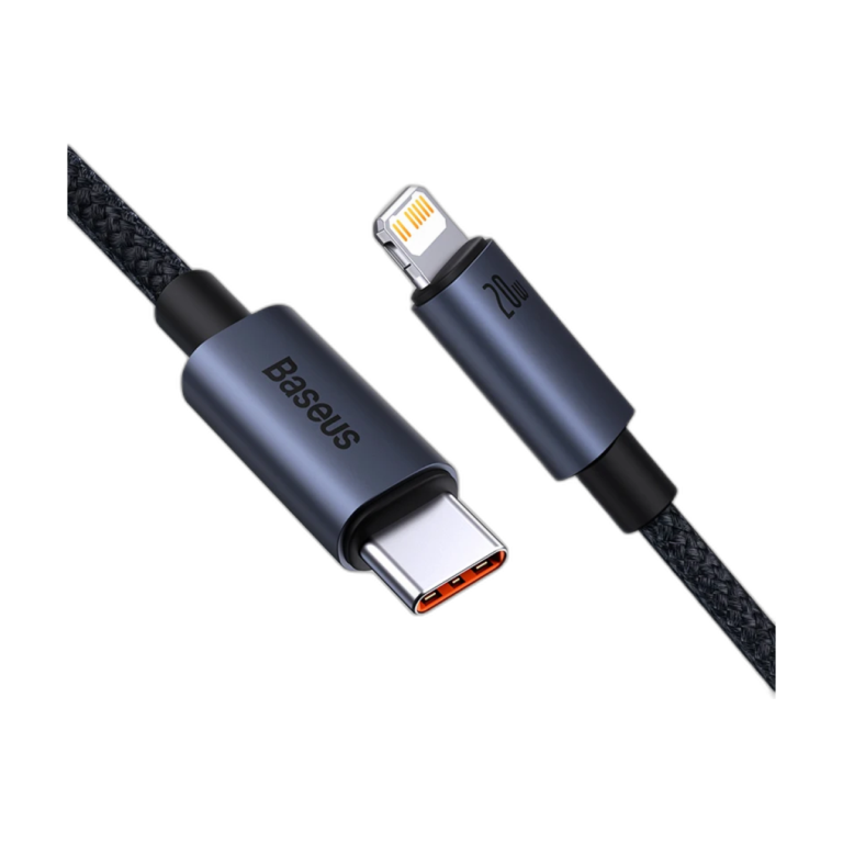 Baseus braided USB Type-C to Lightning cable for iPhone and iPad fast charging