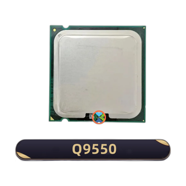 Intel Core 2 Quad Q9550 2.8GHz quad-core CPU processor front view