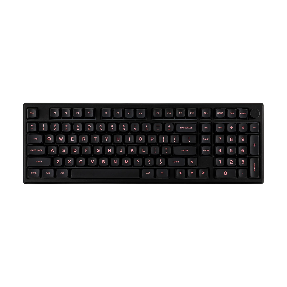 EPOMAKER Galaxy100 QMK/VIA 1800 ANSI Layout Aluminum Gasket Wired/BT5.0/2.4Ghz Mechanical Gaming Keyboard with 8000mAh Battery-bg-clean EPOMAKER Galaxy100 1800 ANSI aluminum gasket mechanical keyboard front view