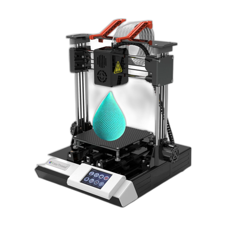 Easythreed K6 desktop FDM 3D printer with detachable platform and 2.4 inch touchscreen