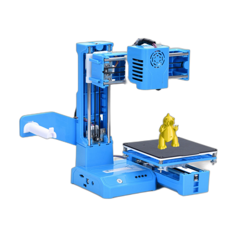 EasyThreed K9 mini 3D printer front view on desktop