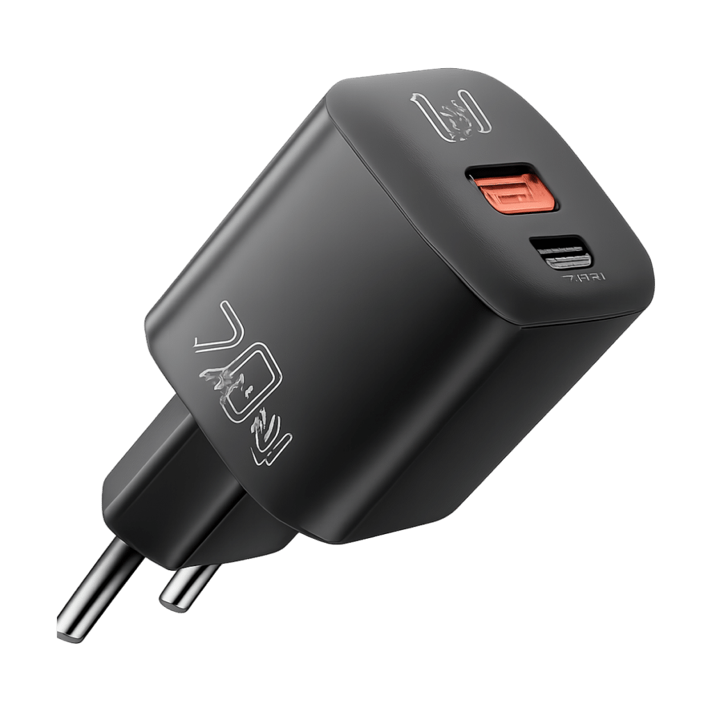 Essager 20W GaN USB-C fast charger front view