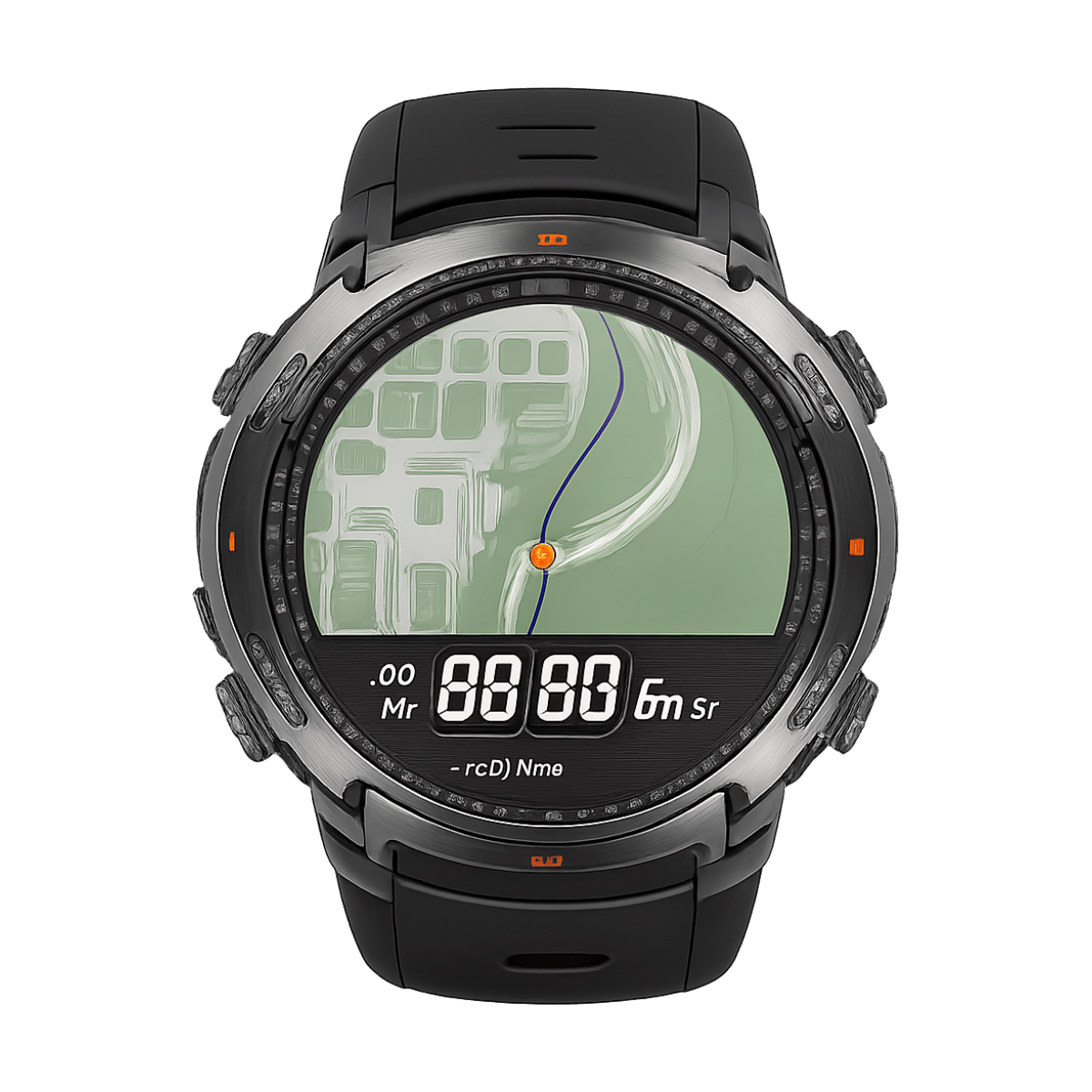 Forerunner 570 GPS Smart Watch 3ATM Waterproof AMOLED Screen MULTI-BAND GNSS Compass Altimeter Flashlight Sports Smartwatch Men-bg-clean Forerunner 570 GPS sports smartwatch front view with AMOLED screen