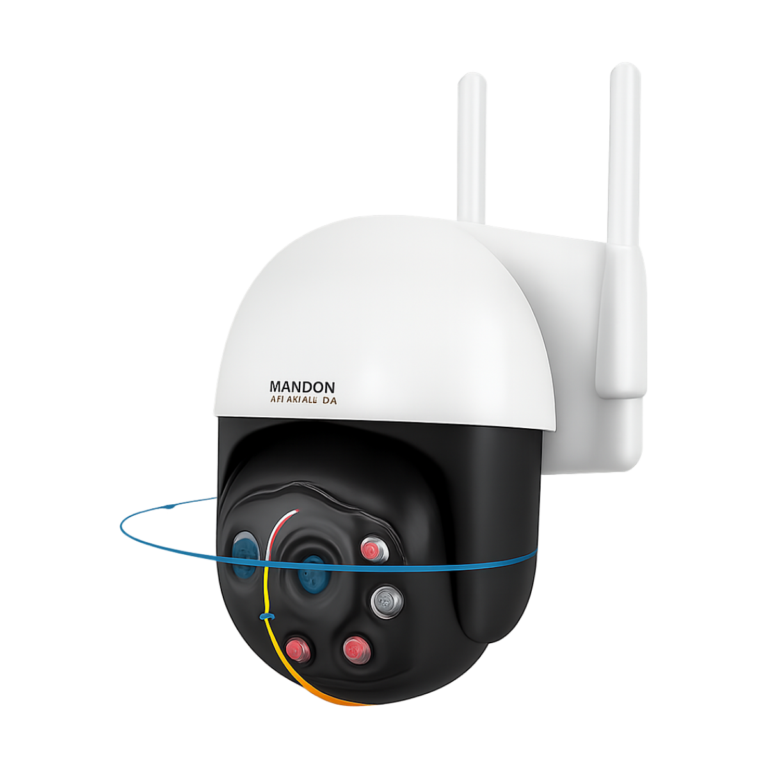 Fuers 8MP 4K IP outdoor smart tracking security camera front view