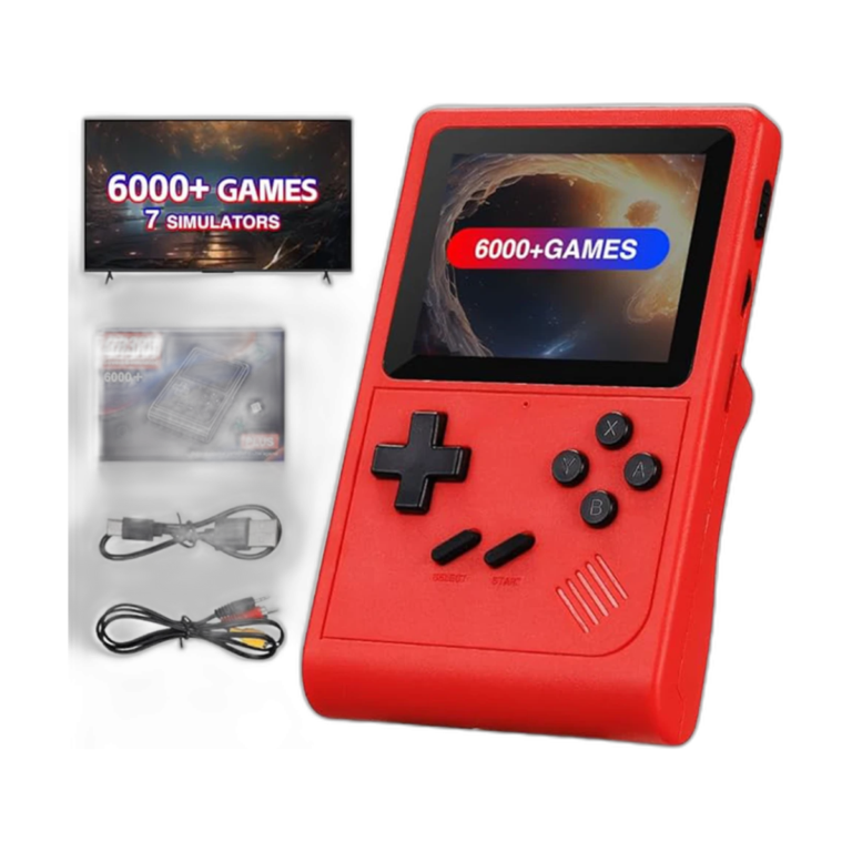 GB300 handheld retro game console front view with 3 inch screen