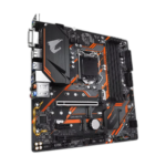 GIGABYTE B365M AORUS ELITE Intel LGA 1151 Micro ATX motherboard front view