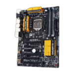 GIGABYTE GA-Z97X-UD3H motherboard front view showing ports and slots