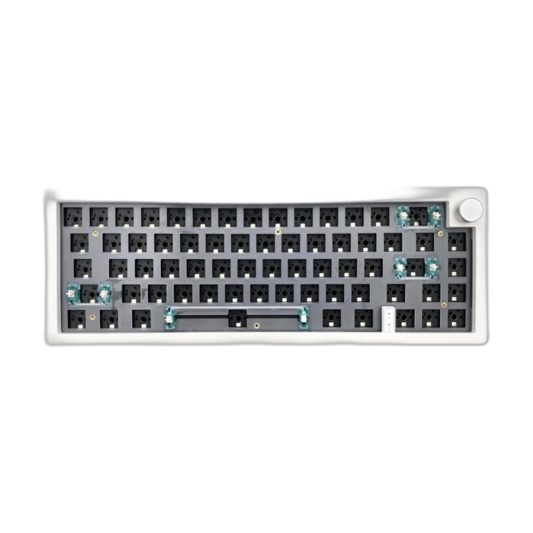 GMK67 65% Bluetooth hot-swappable mechanical keyboard kit with RGB lighting