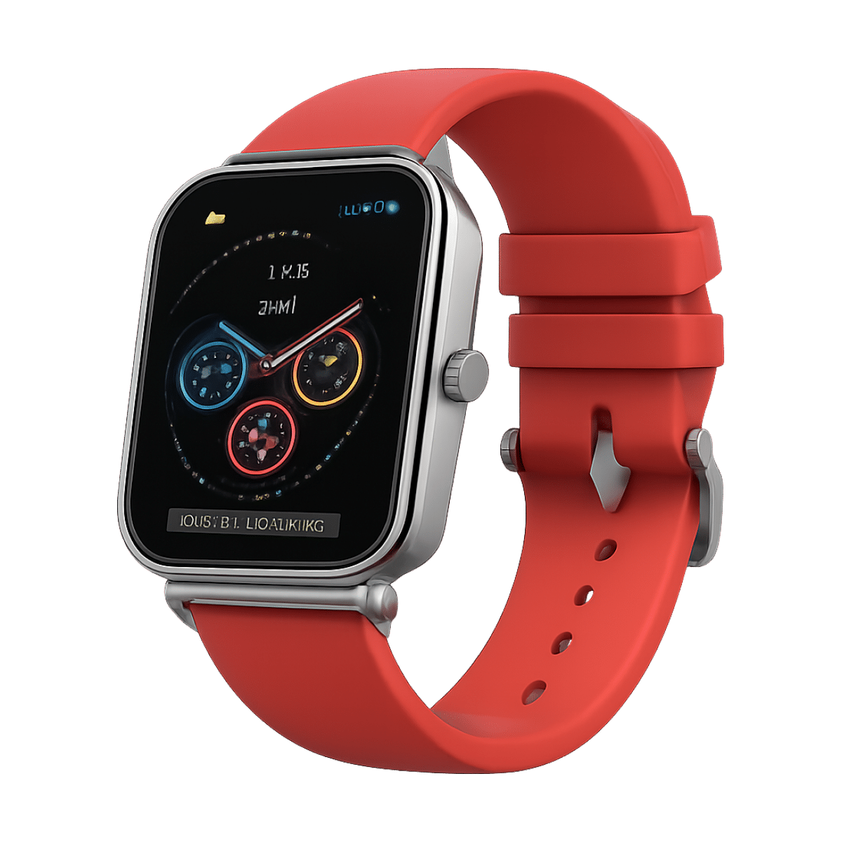 Global Version Amazfit GTS ER Smartwatch 5ATM Waterproof GPS Bluetooth Alexa 1.75” AMOLED Display Smart Watches Sport Watch-bg-clean Amazfit GTS ER smartwatch front view with AMOLED display