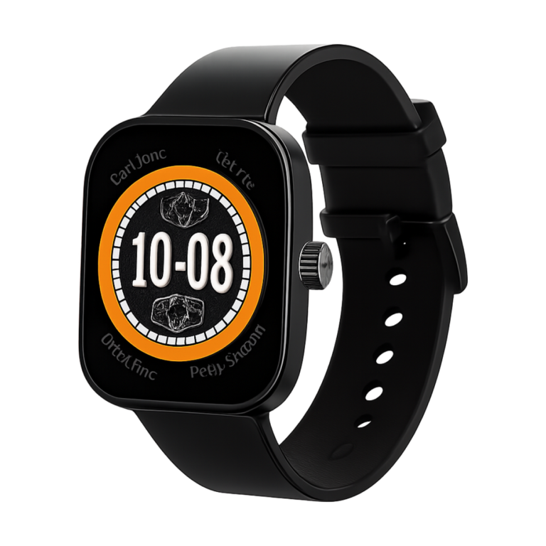 HAYLOU Watch S6 square touchscreen with silica gel band