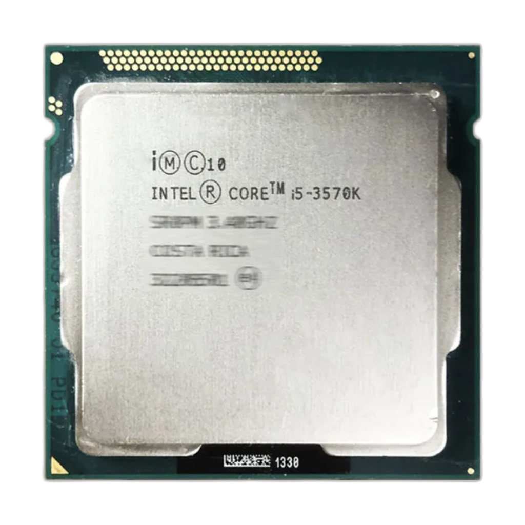 Intel Core i5-3570K 3.4GHz quad-core CPU front view