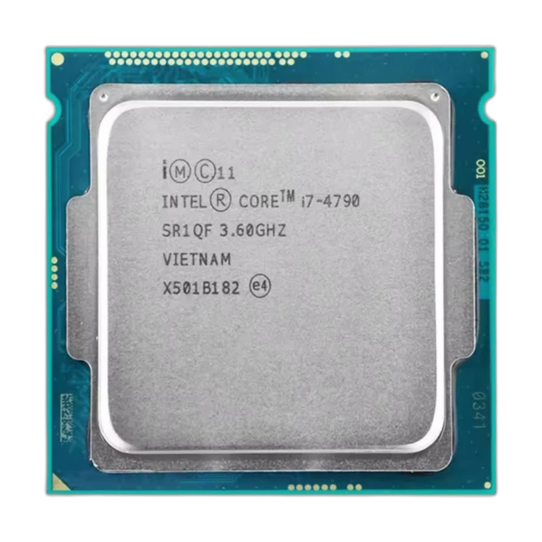 Intel Core i7 4790 3.6GHz quad-core processor front view